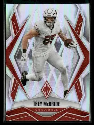 2025 Panini Phoenix Trey McBride #80 Silver Prizm Arizona Cardinals - Football Card Single