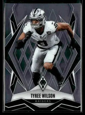 2025 Panini Phoenix Tyree Wilson #104 Las Vegas Raiders - Football Card Single