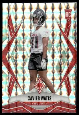 2025 Panini Phoenix Xavier Watts #238 Silver Mosaic RC Football - Football Card Single
