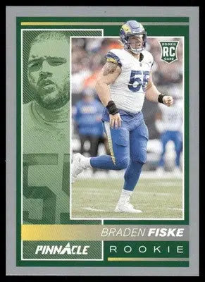 2025 Panini Pinnacle Encore Braden Fiske #209 RC 017/150 Football - Football Card Single