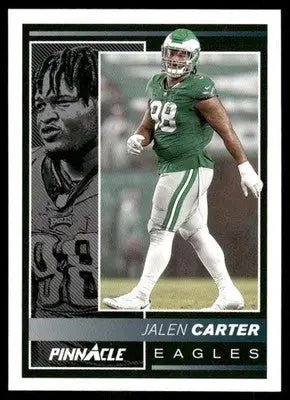 2025 Panini Pinnacle Encore Jalen Carter #163 Football - Football Card Single