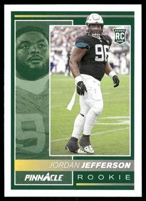 2025 Panini Pinnacle Rookie Jordan Jefferson #259 RC Football - Football Card Single