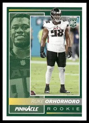 2025 Panini Pinnacle Ruke Orhorhoro #287 RC Football - Football Card Single