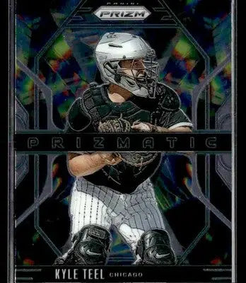 2025 Panini Prizm #11 Kyle Teel Prizmatic - Baseball Card Single