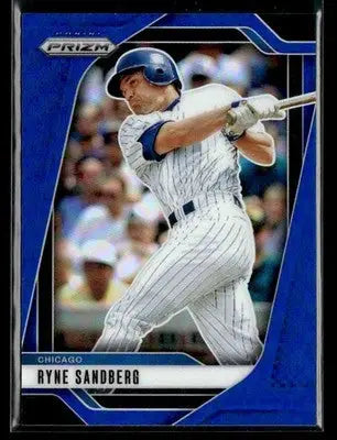 2025 Panini Prizm #118 Ryne Sandberg Blue Prizm #/199 - Baseball Card Single