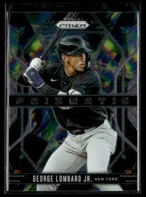 2025 Panini Prizm #12 George Lombard Jr. Prizmatic - Baseball Card Single