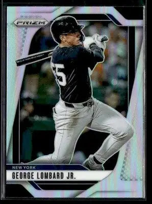 2025 Panini Prizm #122 George Lombard Jr. Silver Prizm - Baseball Card Single