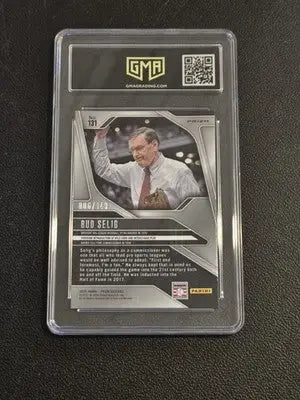 2025 Panini Prizm #131 Bud Selig Purple Prizm GMA 9 #/149 - Baseball Card Single