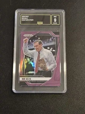 2025 Panini Prizm #131 Bud Selig Purple Prizm GMA 9 #/149 - Baseball Card Single