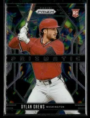 2025 Panini Prizm #14 Dylan Crews Prizmatic - Baseball Card Single