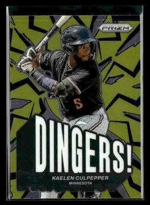 2025 Panini Prizm #16 Kaelen Culpepper - Baseball Card Single