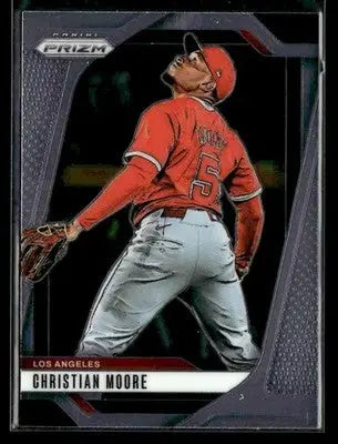 2025 Panini Prizm #162 Christian Moore - Baseball Card Single