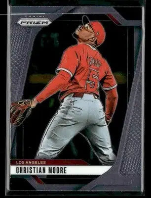2025 Panini Prizm #162 Christian Moore - Baseball Card Single