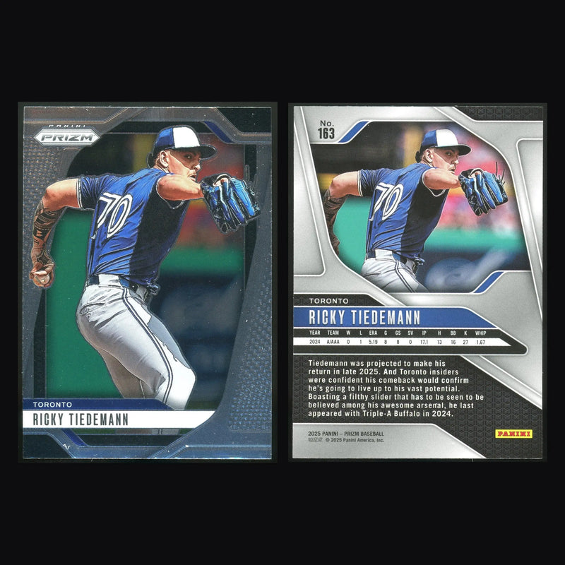2025 Panini Prizm #163 Ricky Tiedemann Toronto