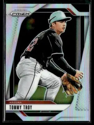 2025 Panini Prizm #164 Tommy Troy Silver Prizm - Baseball Card Single