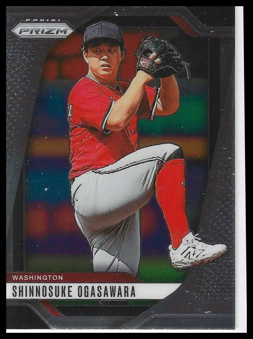 2025 Panini Prizm #165 Shinnosuke Ogasawara - Baseball Card Single