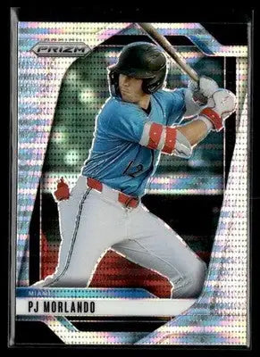 2025 Panini Prizm #173 PJ Morlando Pulsar Prizm #/499 - Baseball Card Single