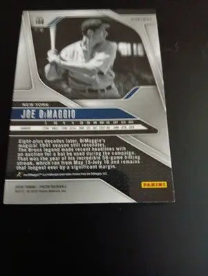 2025 Panini Prizm #180 Joe DiMaggio. New York Yankees. NRMT+ - Baseball Card Single