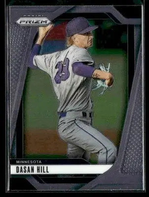2025 Panini Prizm #188 Dasan Hill - Baseball Card Single