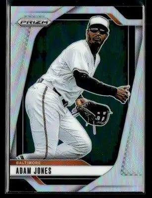 2025 Panini Prizm #195 Adam Jones Silver Prizm - Baseball Card Single