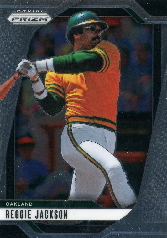 2025 Panini Prizm #202 Reggie Jackson Oakland Athletics HOF - Baseball Card Single