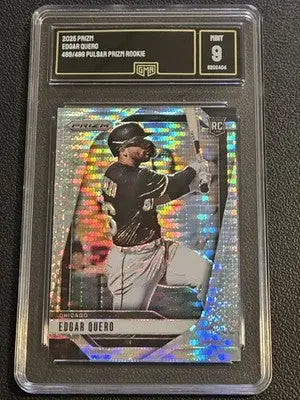 2025 Panini Prizm #216 Edgar Quero Pulsar Prizms GMA 9 #/499 - Baseball Card Single
