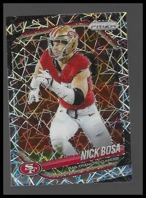 2025 Panini Prizm #219 Nick Bosa Lazer
