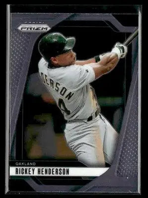 2025 Panini Prizm #230 Rickey Henderson - Baseball Card Single
