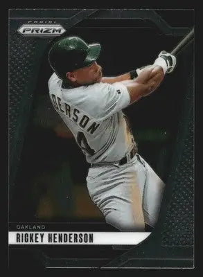 2025 Panini Prizm #230 Rickey Henderson Oakland Athletics HOF