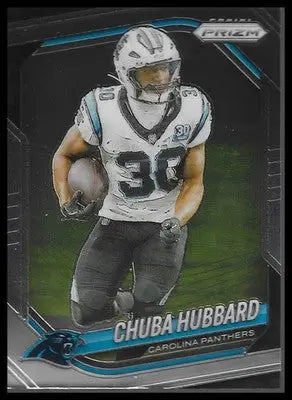 2025 Panini Prizm #237 Chuba Hubbard