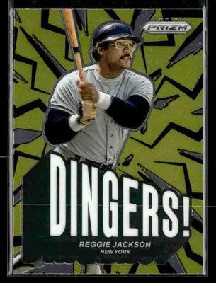 2025 Panini Prizm #24 Reggie Jackson Dingers! - Baseball Card Single