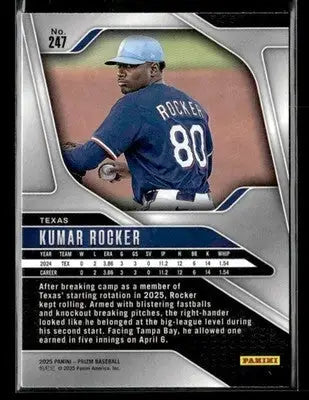 2025 Panini Prizm #247 Kumar Rocker - Baseball Card Single
