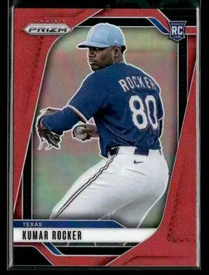 2025 Panini Prizm #247 Kumar Rocker Red Prizm #/299 - Baseball Card Single