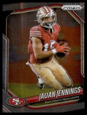 2025 Panini Prizm #258 Jauan Jennings - Football Card Single