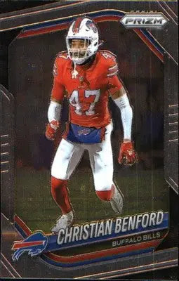 2025 Panini Prizm #262 Christian Benford - Football Card Single