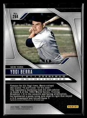2025 Panini Prizm #264 Yogi Berra - Baseball Card Single