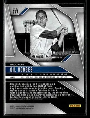 2025 Panini Prizm #277 Gil Hodges - Baseball Card Single