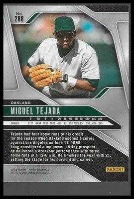 2025 Panini Prizm #288 Miguel Tejada