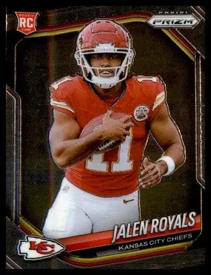 2025 Panini Prizm #341 Jalen Royals Rookie Rookie - Football Card Single