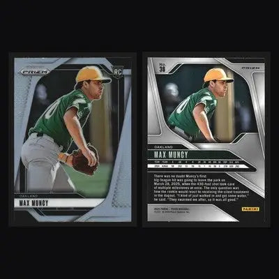 2025 Panini Prizm #36 Max Muncy Silver Prizm Athletics RC - Baseball Card Single