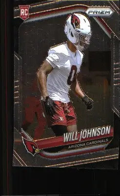 2025 Panini Prizm #370 Will Johnson Rookie Rookie - Football Card Single