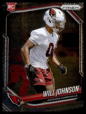 2025 Panini Prizm #370 Will Johnson Rookie Rookie - Football Card Single