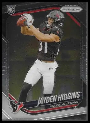 2025 Panini Prizm #376 Jayden Higgins