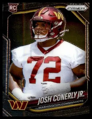 2025 Panini Prizm #382 Josh Conerly Jr. Rookie Rookie - Football Card Single