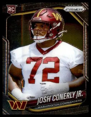 2025 Panini Prizm #382 Josh Conerly Jr. Rookie Rookie - Football Card Single