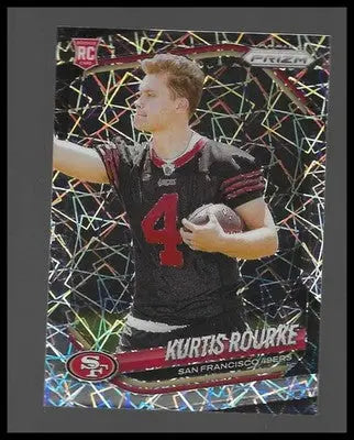 2025 Panini Prizm #397 Kurtis Rourke Lazer