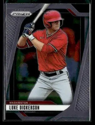 2025 Panini Prizm #44 Luke Dickerson - Baseball Card Single