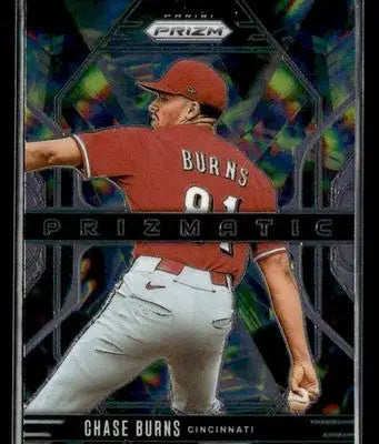 2025 Panini Prizm #5 Chase Burns Prizmatic - Baseball Card Single