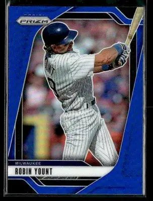 2025 Panini Prizm #63 Robin Yount Blue Prizm #/199 - Baseball Card Single