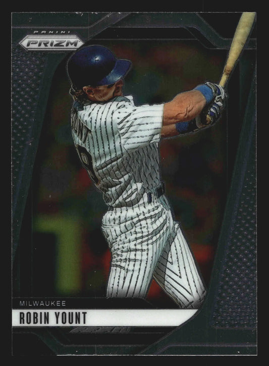 2025 Panini Prizm #63 Robin Yount Milwaukee Brewers HOF - Baseball Card Single
